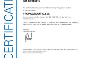 UNI EN ISO 45001:2018 Zertifizierung